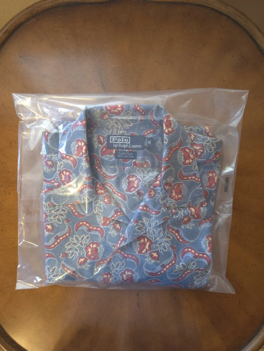 Polo by Ralph Lauren (M-L) Blue/Red Chilis